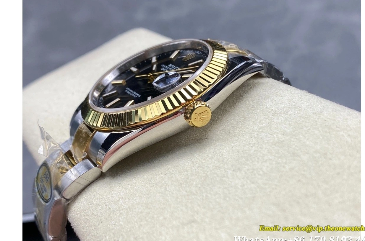 Datejust Heavy Version) Oys ARF Stk SS 126333 YG SH3235(Tungsten 41mm Black 1223